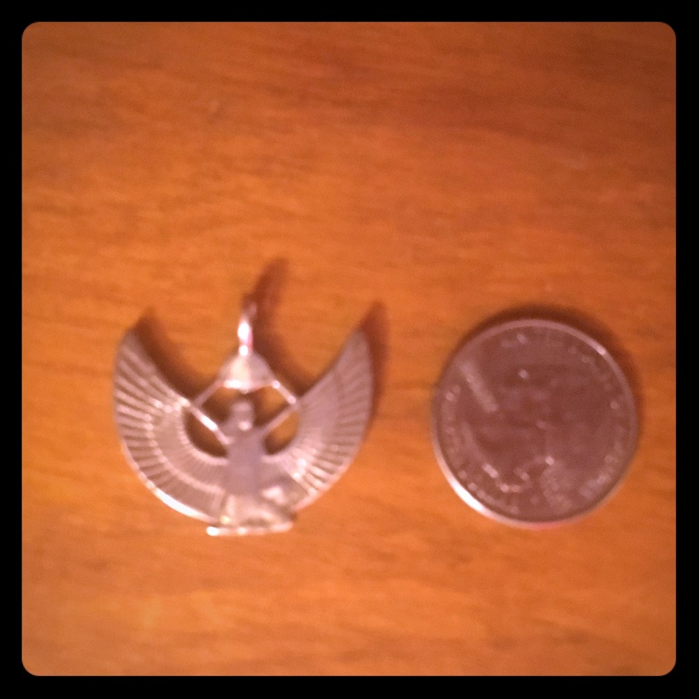 Sterling Silver Isis Pendant